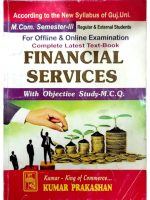 Financial Services M.Com Sem 3 - English Medium