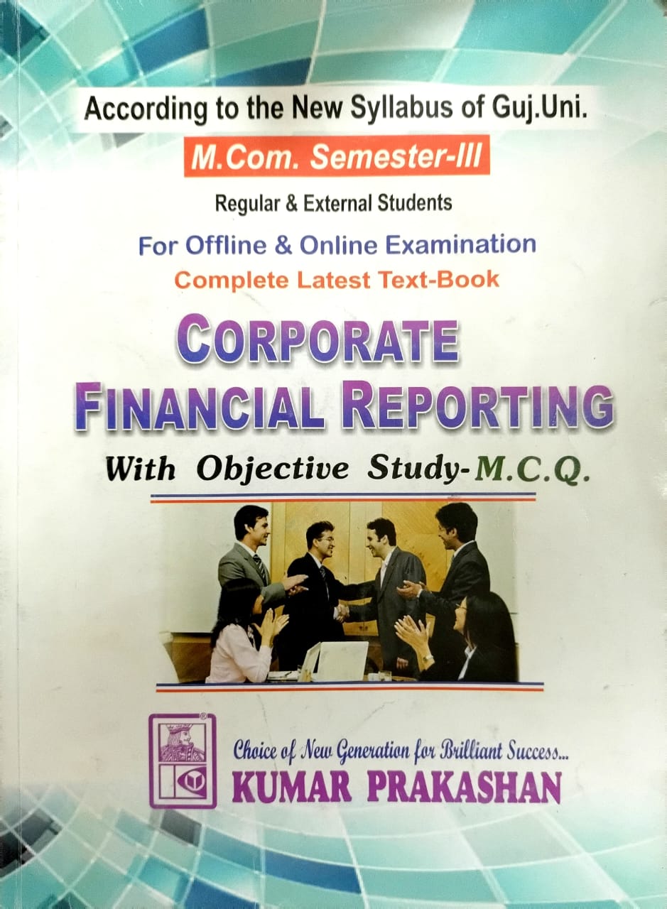 M.Com Semester 3 - English Medium